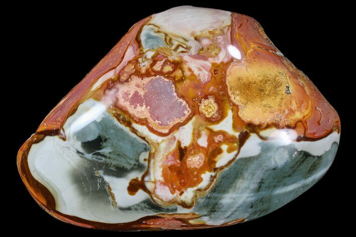 Polished Polychrome Jasper - Madagascar #84898